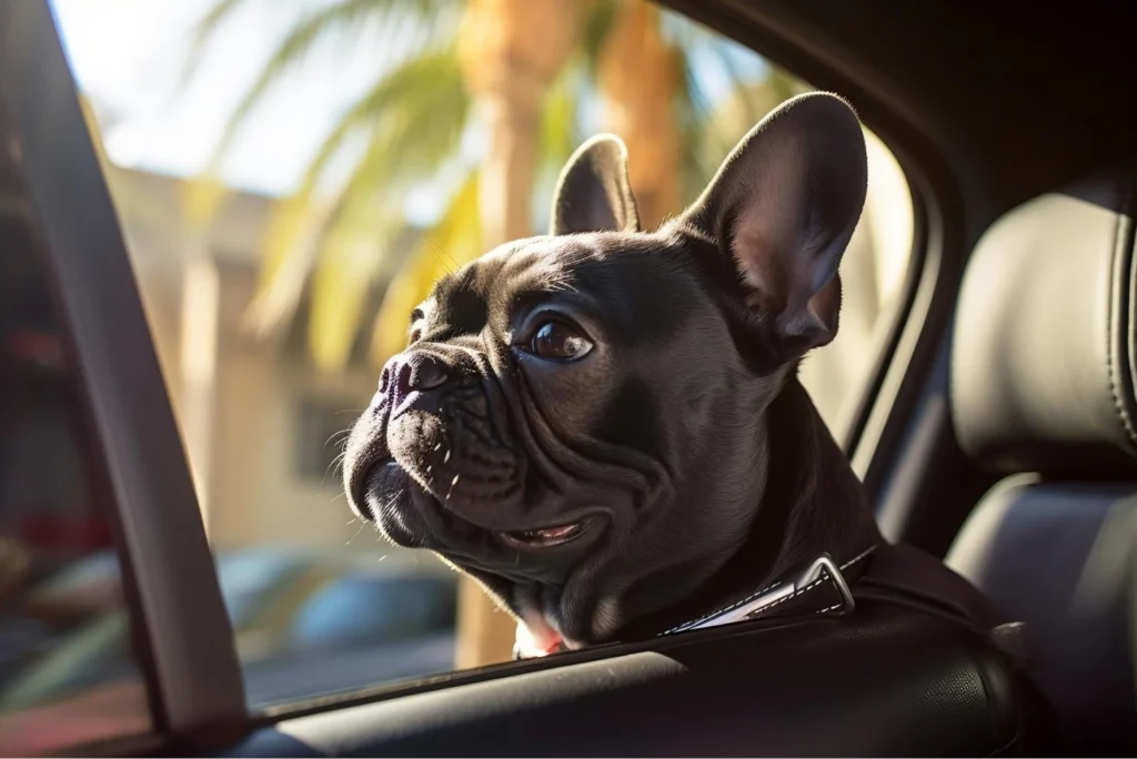 Ford F-Series Dog Car Seat for French Bulldogs