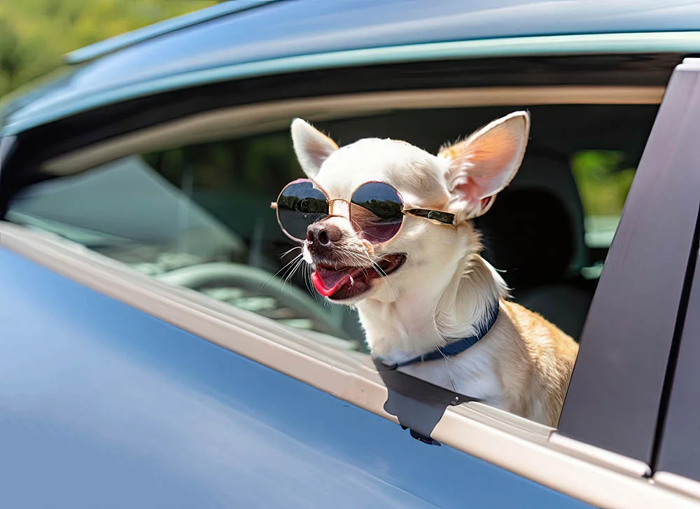 luxury dog car seats